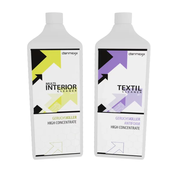 danmexx Multi Interior Cleaner und Textil Cleaner - high concentrate Bundle